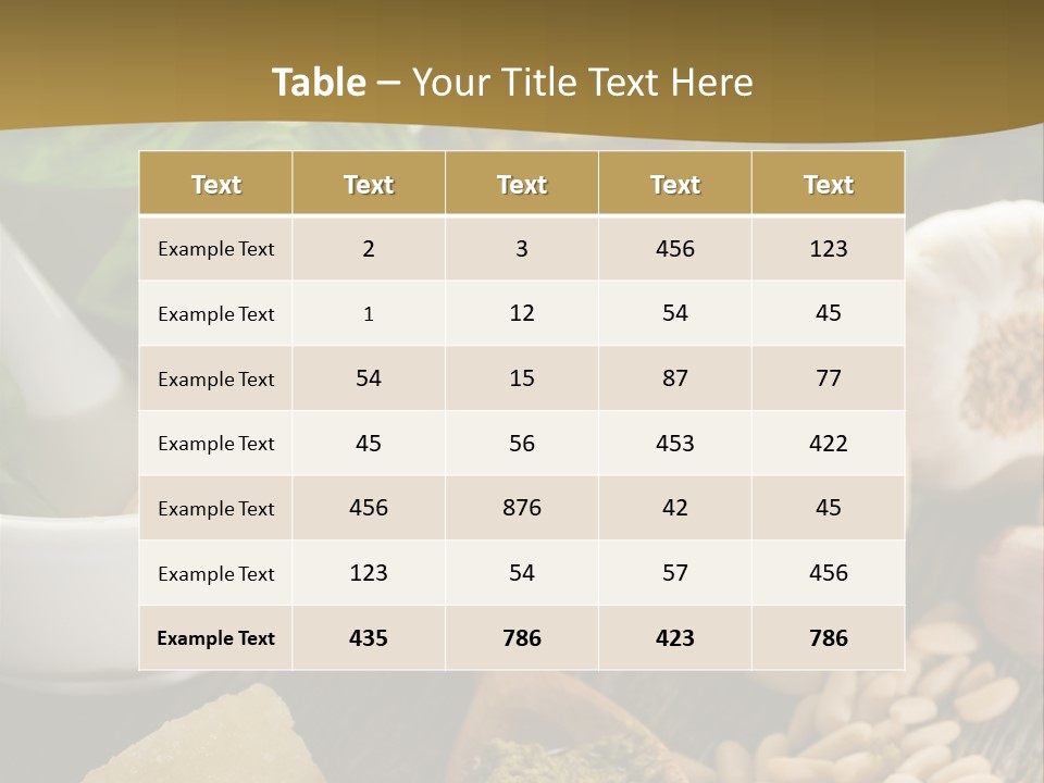 Natural Cures PowerPoint Template