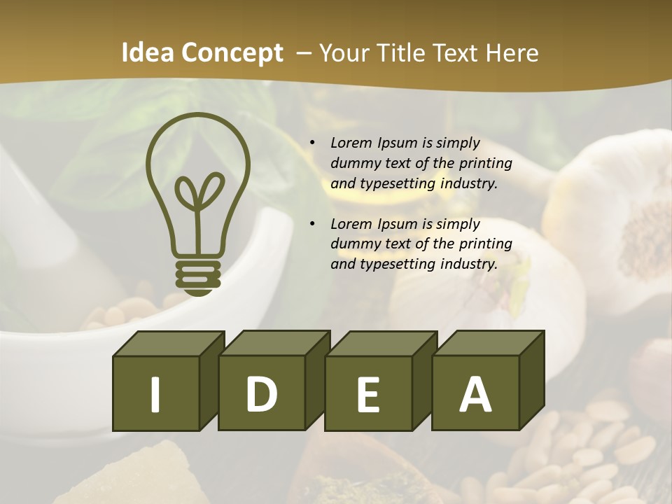 Natural Cures PowerPoint Template