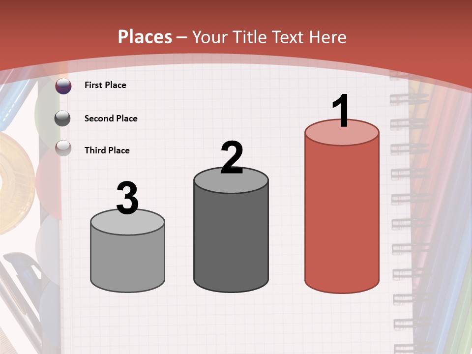 School Supplies PowerPoint Template