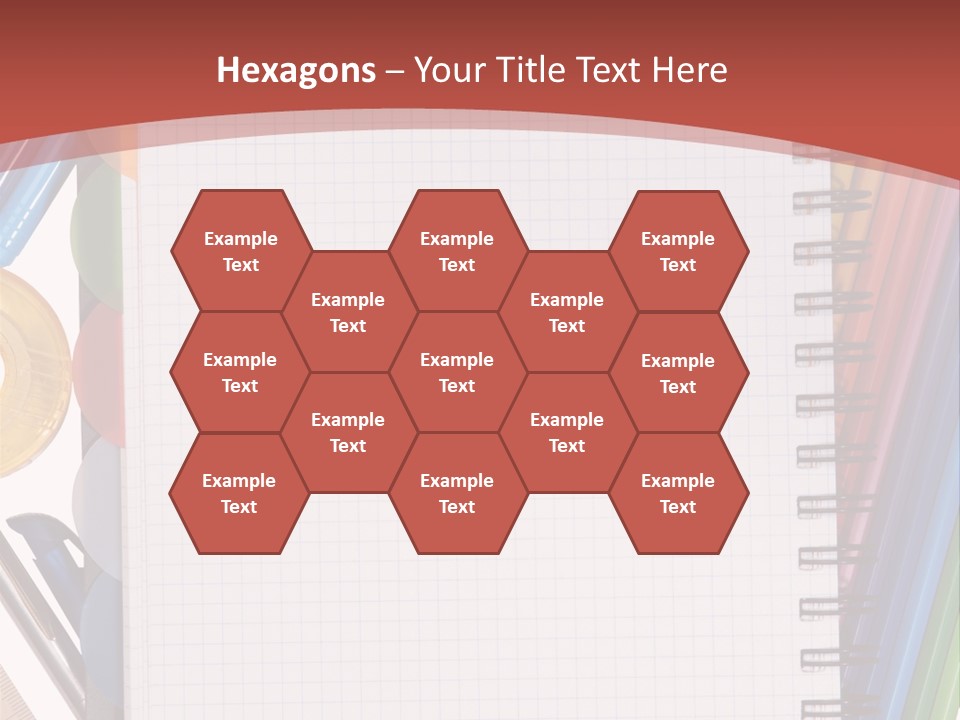 School Supplies PowerPoint Template