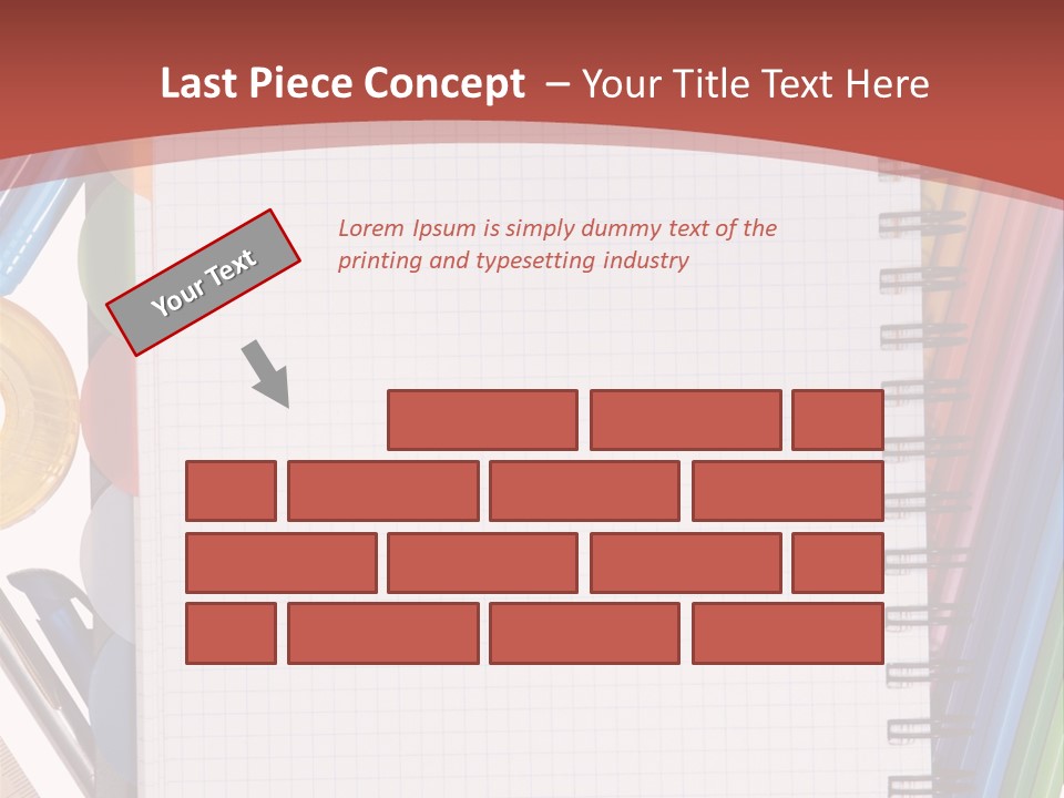 School Supplies PowerPoint Template