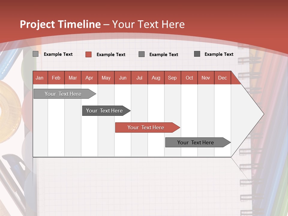 School Supplies PowerPoint Template