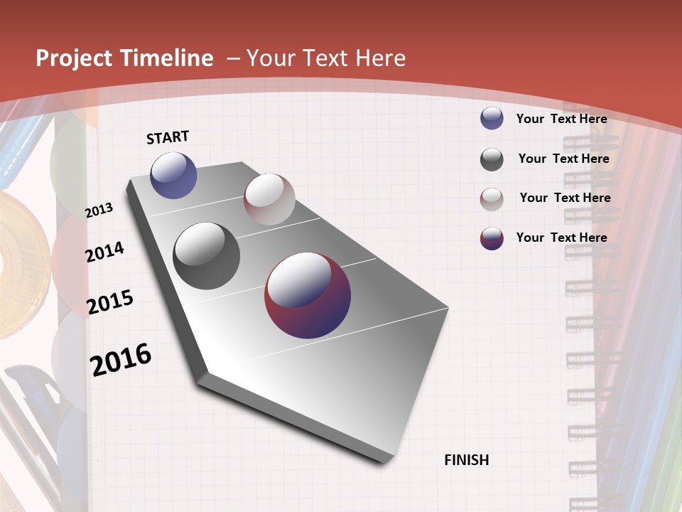 School Supplies PowerPoint Template