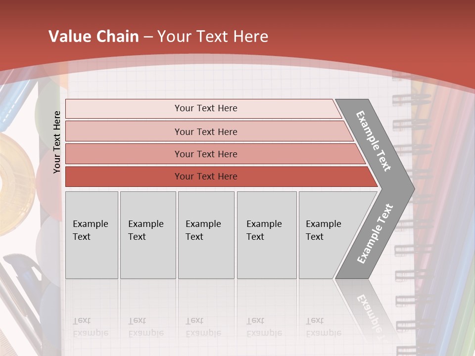 School Supplies PowerPoint Template