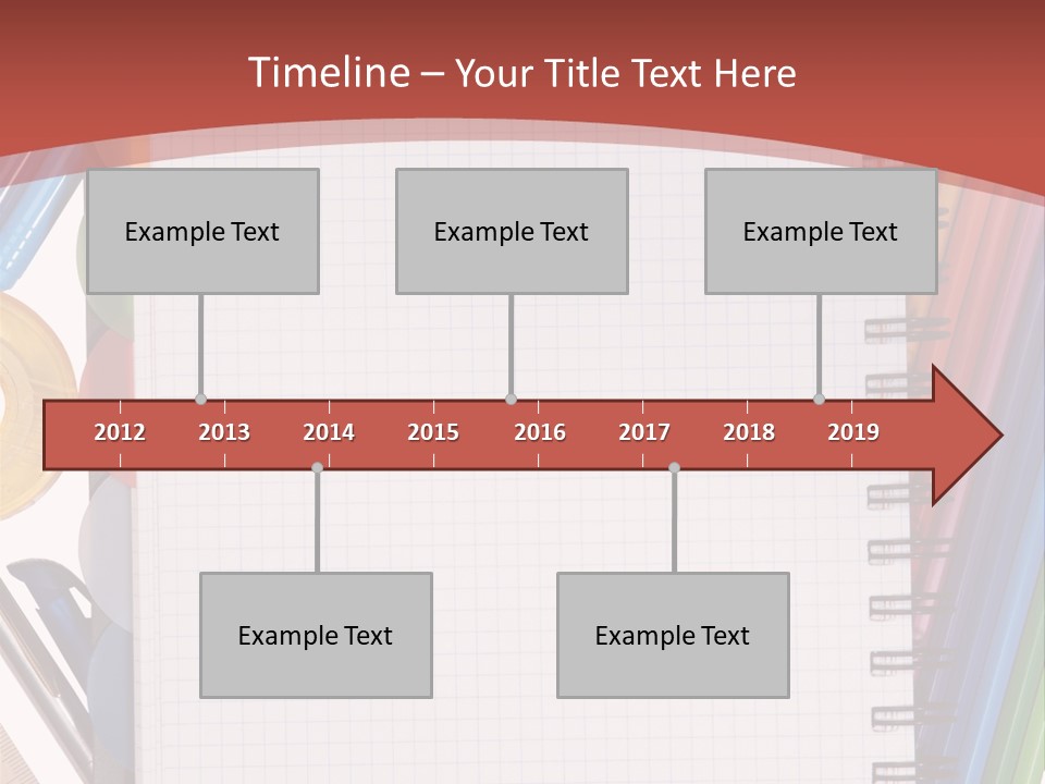School Supplies PowerPoint Template