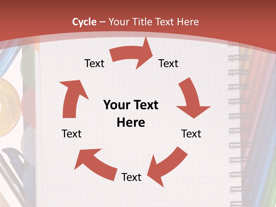 School Supplies PowerPoint Template