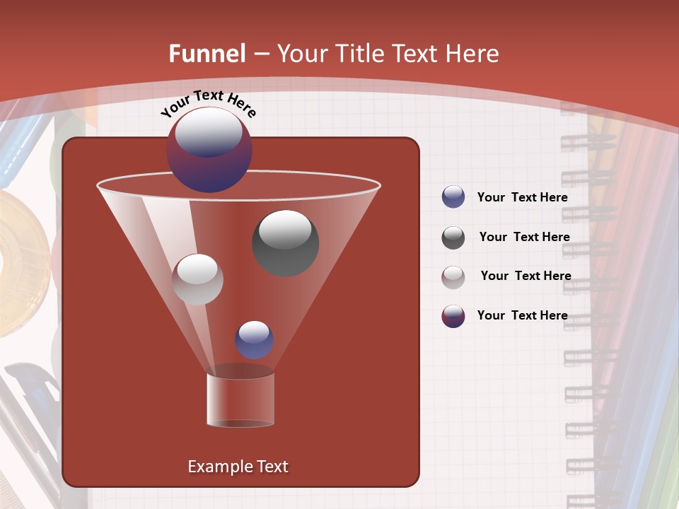 School Supplies PowerPoint Template