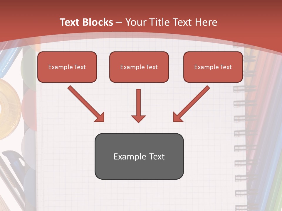 School Supplies PowerPoint Template