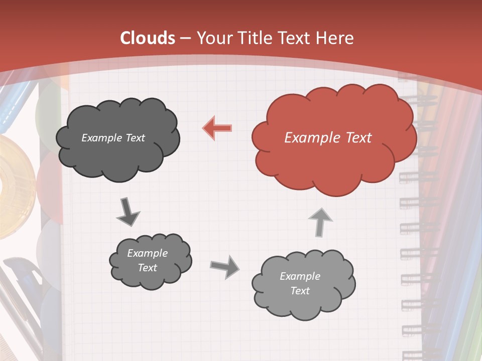 School Supplies PowerPoint Template