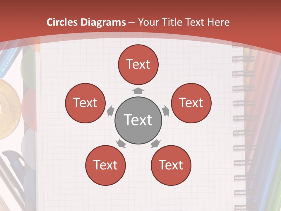 School Supplies PowerPoint Template