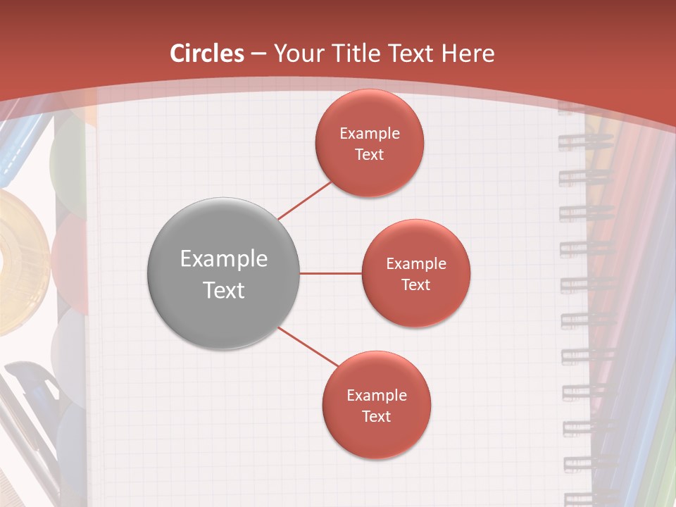 School Supplies PowerPoint Template