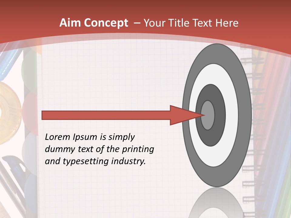 School Supplies PowerPoint Template