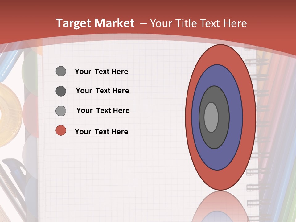 School Supplies PowerPoint Template