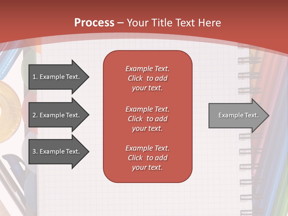 School Supplies PowerPoint Template