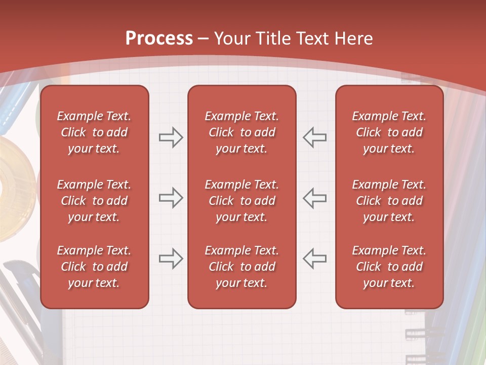 School Supplies PowerPoint Template