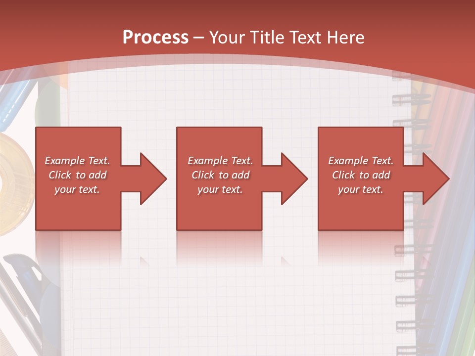 School Supplies PowerPoint Template