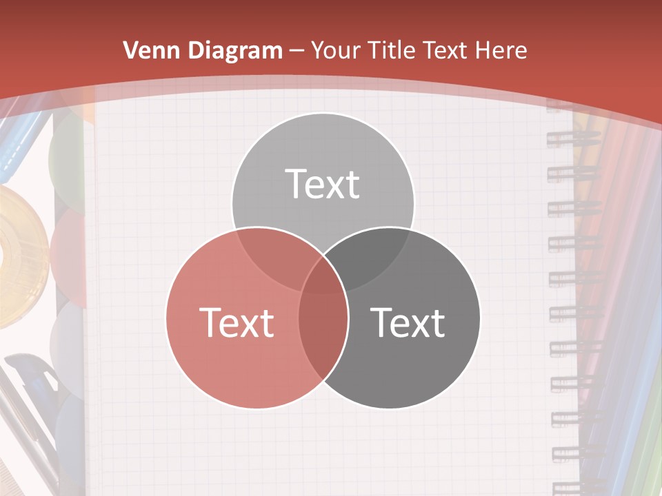 School Supplies PowerPoint Template