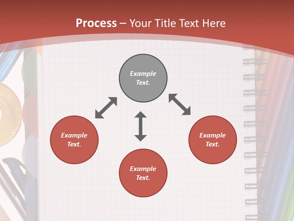 School Supplies PowerPoint Template