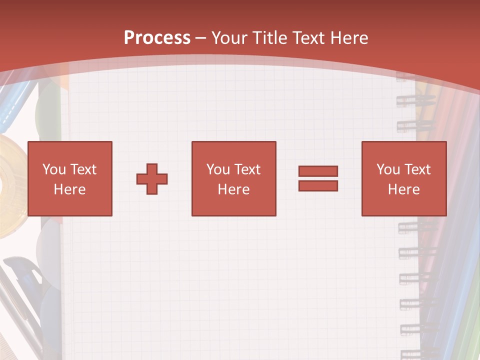School Supplies PowerPoint Template