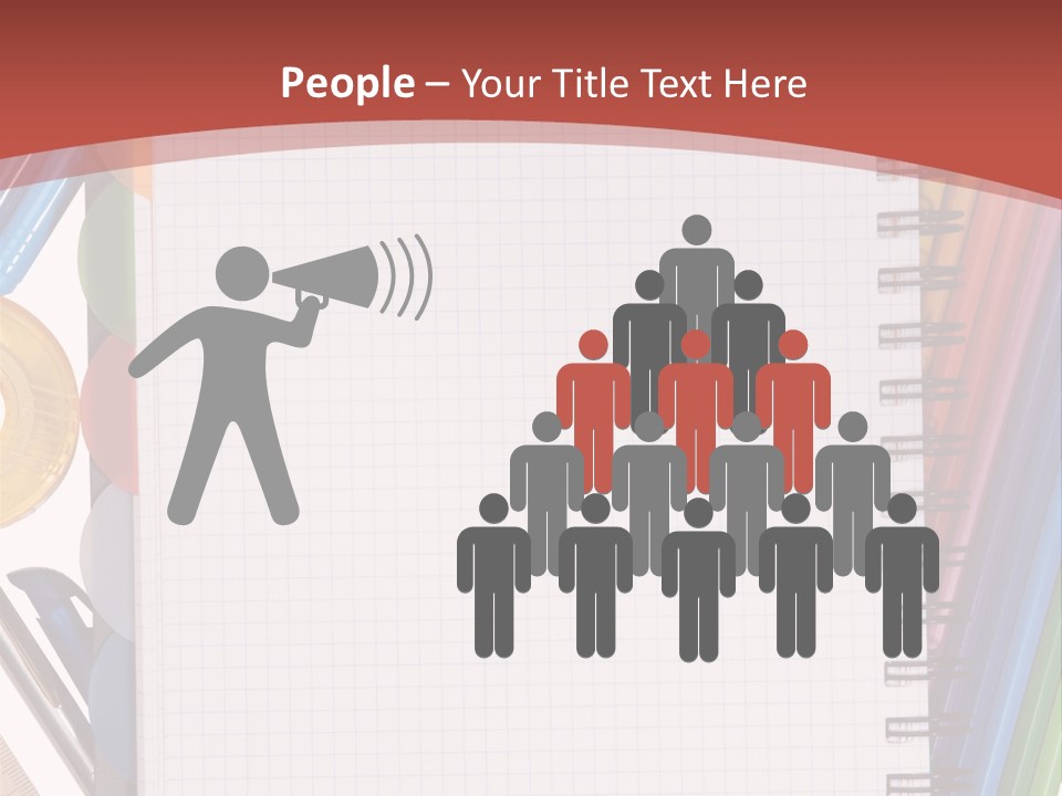 School Supplies PowerPoint Template