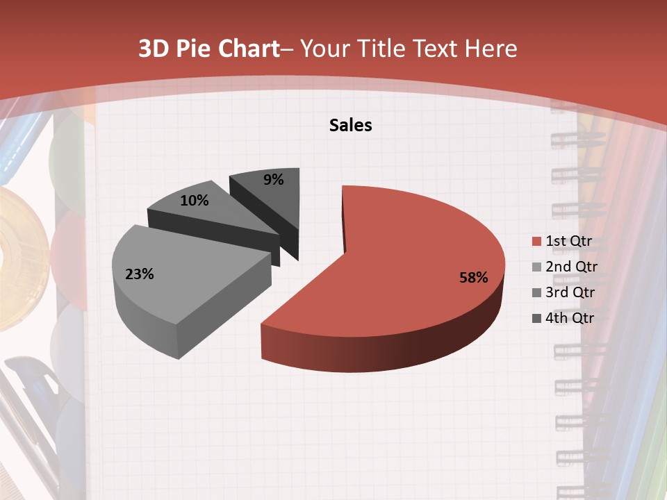School Supplies PowerPoint Template