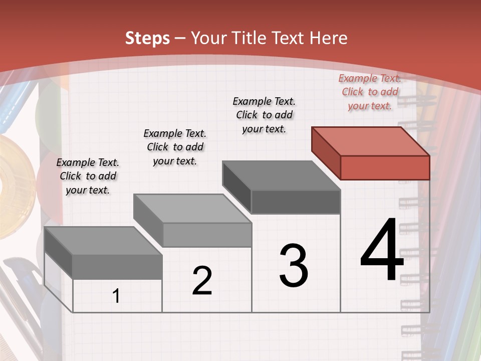 School Supplies PowerPoint Template