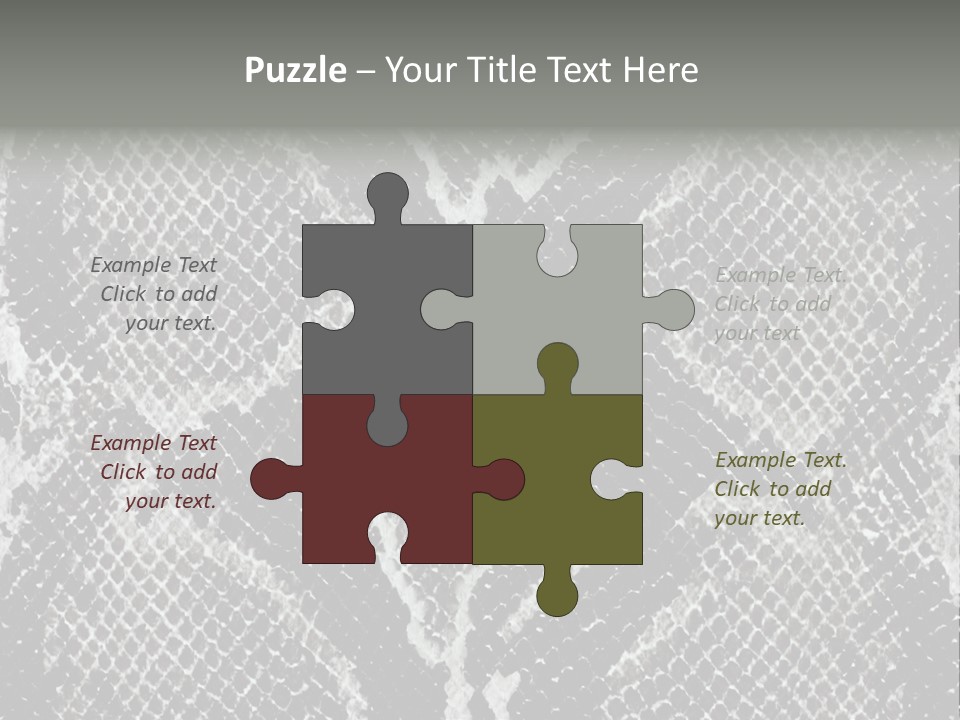 Snake Skin PowerPoint Template