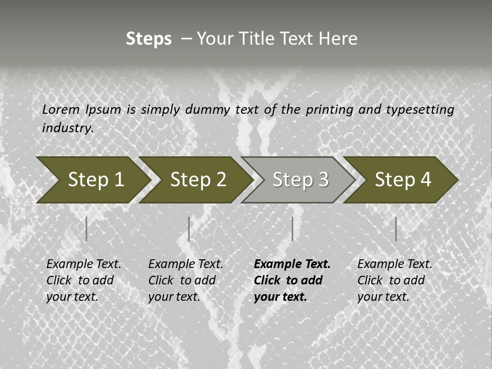 Snake Skin PowerPoint Template