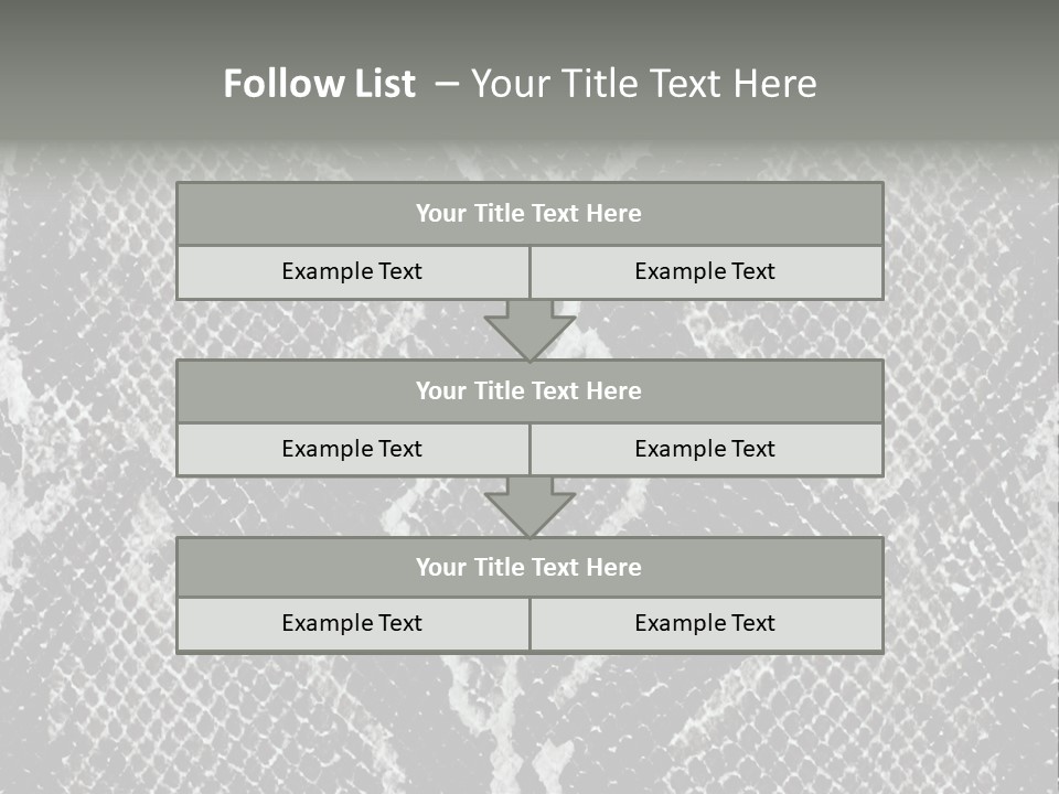 Snake Skin PowerPoint Template