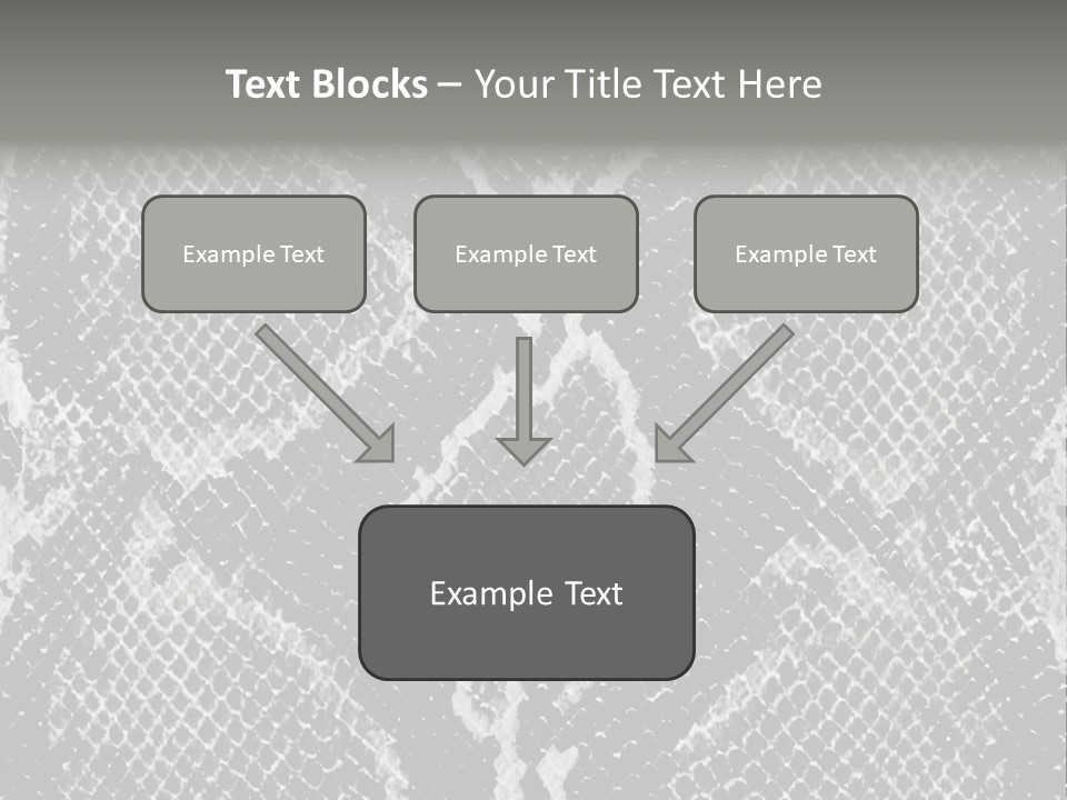 Snake Skin PowerPoint Template