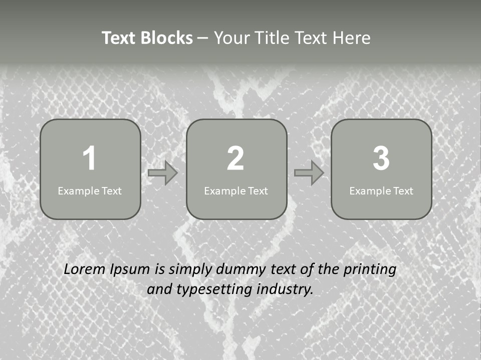 Snake Skin PowerPoint Template