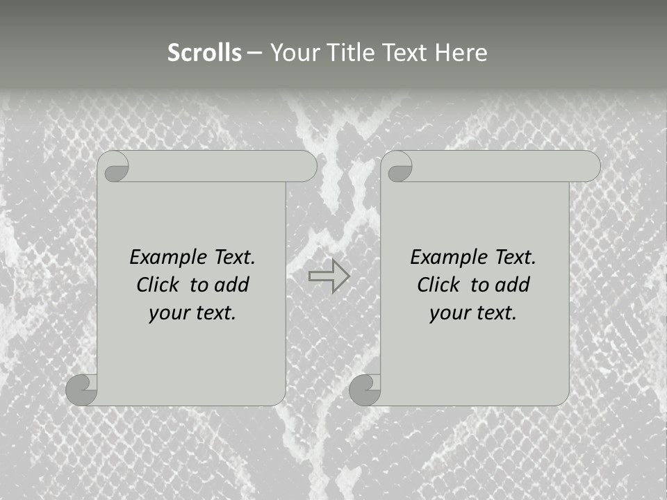 Snake Skin PowerPoint Template