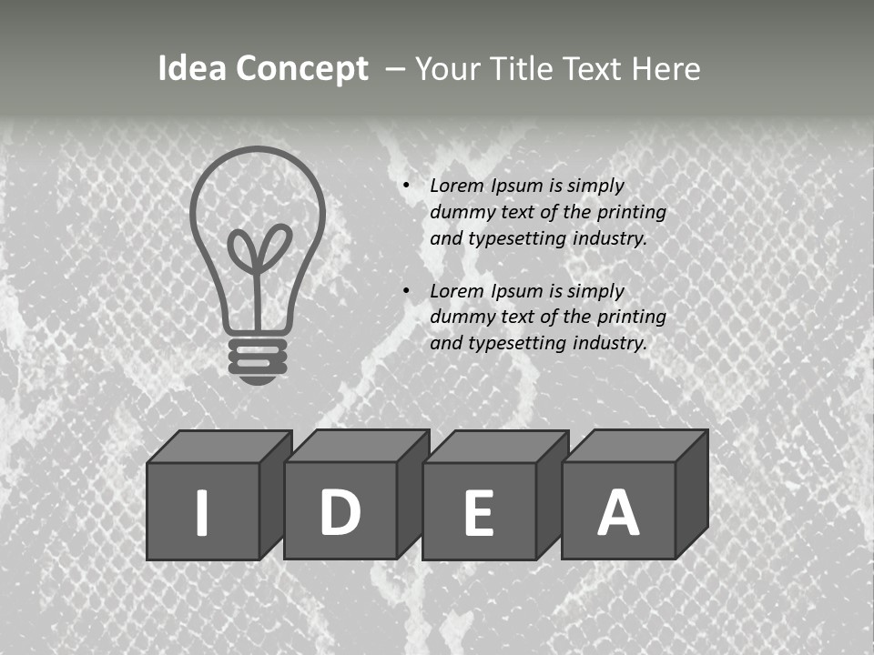 Snake Skin PowerPoint Template