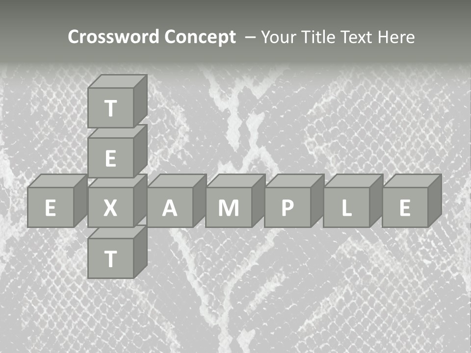 Snake Skin PowerPoint Template