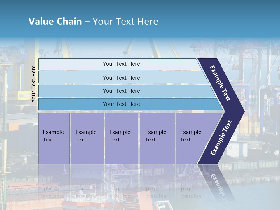 Vessel Boat Dock PowerPoint Template