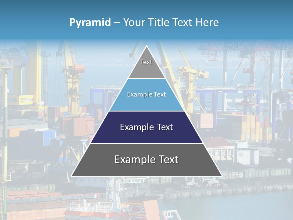 Vessel Boat Dock PowerPoint Template