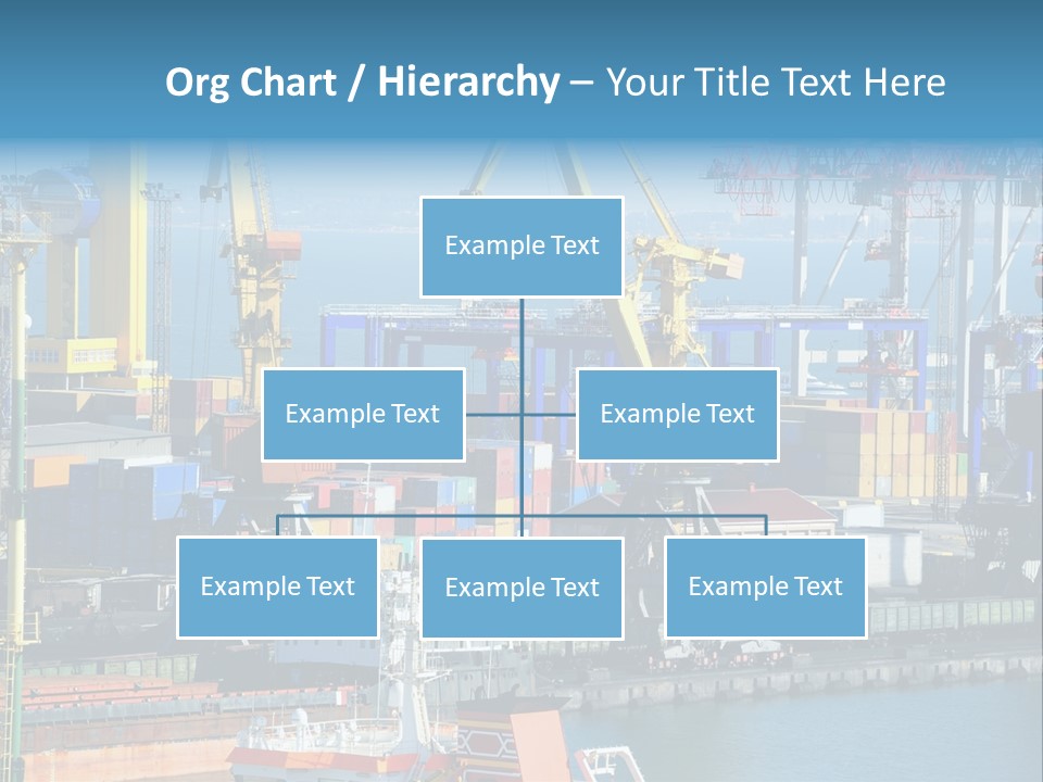 Vessel Boat Dock PowerPoint Template