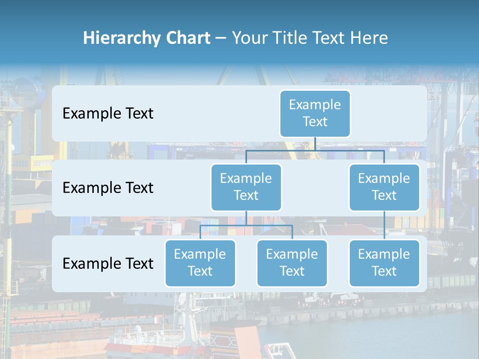 Vessel Boat Dock PowerPoint Template