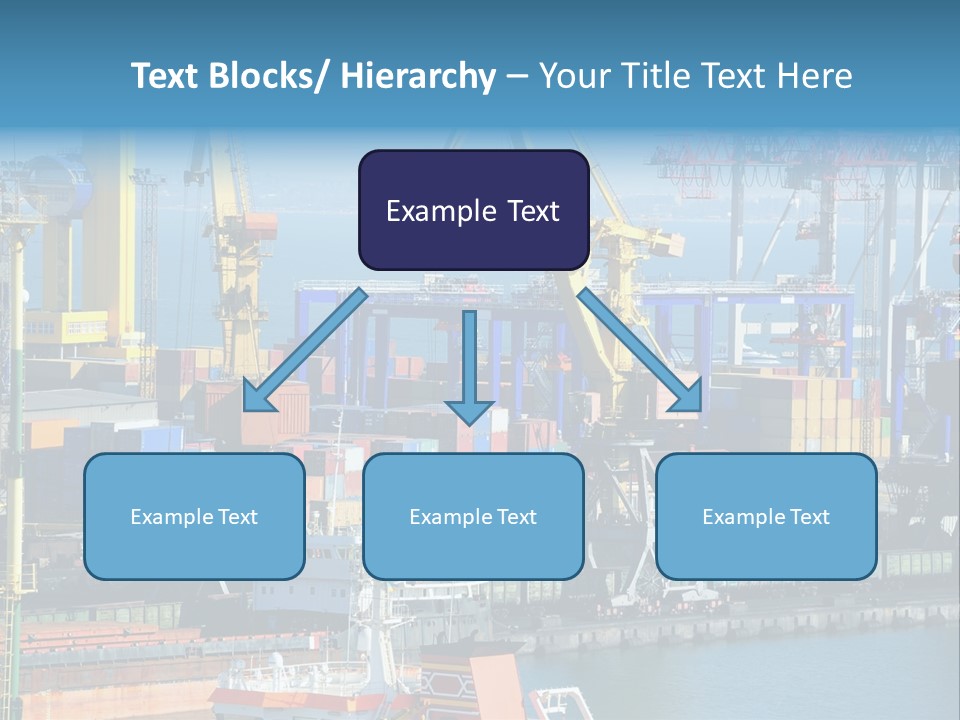 Vessel Boat Dock PowerPoint Template
