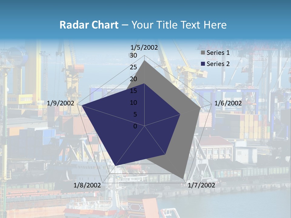 Vessel Boat Dock PowerPoint Template