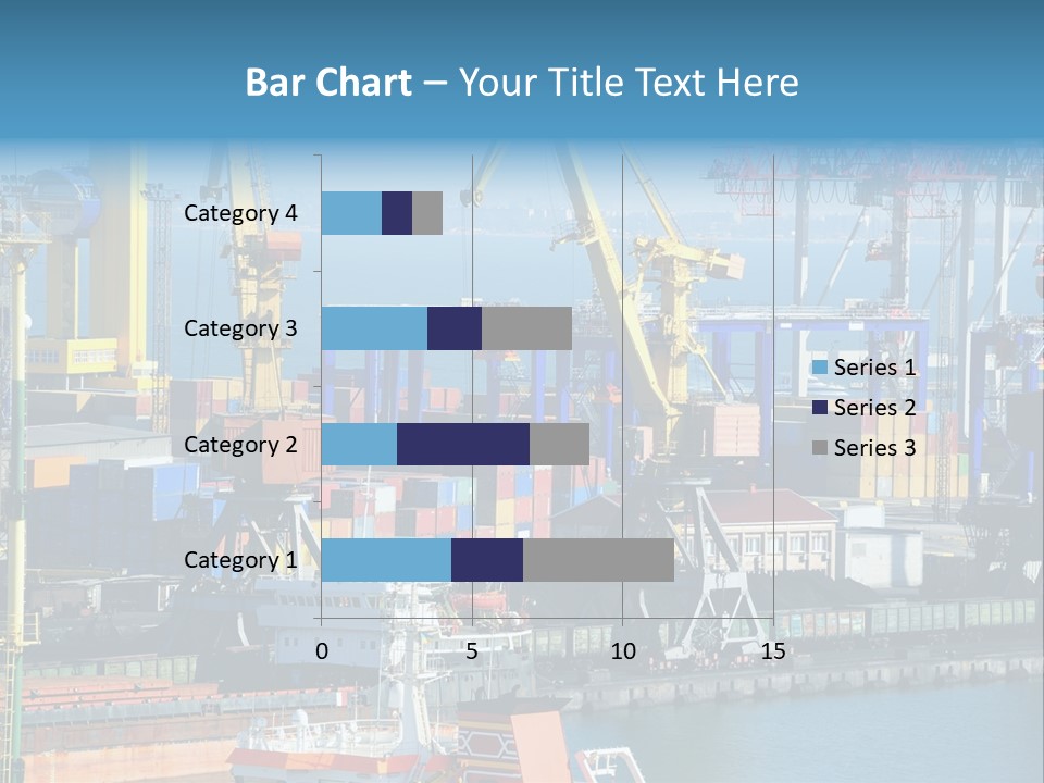 Vessel Boat Dock PowerPoint Template