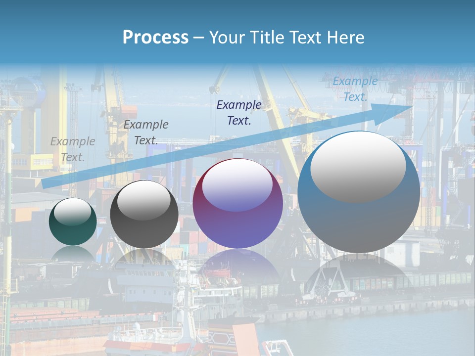 Vessel Boat Dock PowerPoint Template