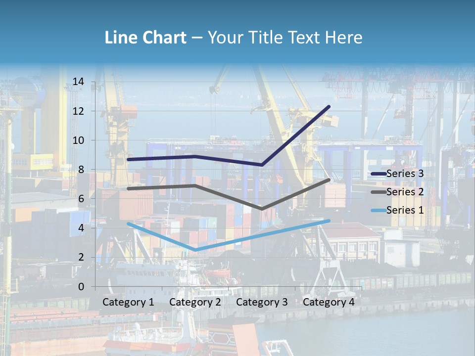 Vessel Boat Dock PowerPoint Template