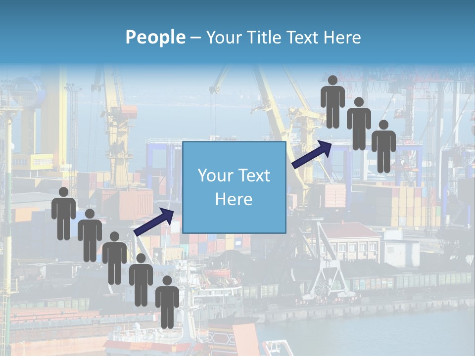 Vessel Boat Dock PowerPoint Template