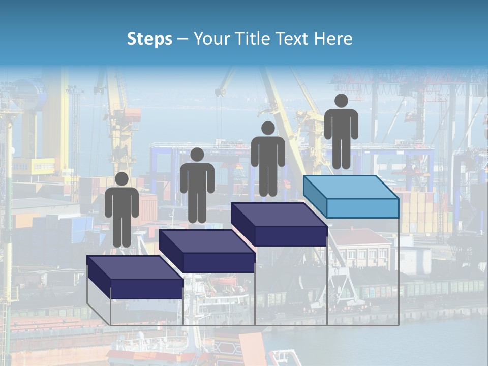 Vessel Boat Dock PowerPoint Template