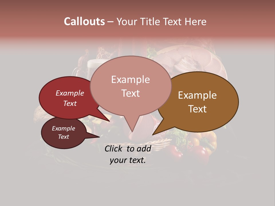 Beer Meat PowerPoint Template