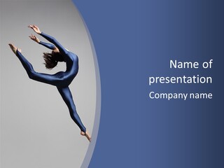 Motion Jump Performer PowerPoint Template