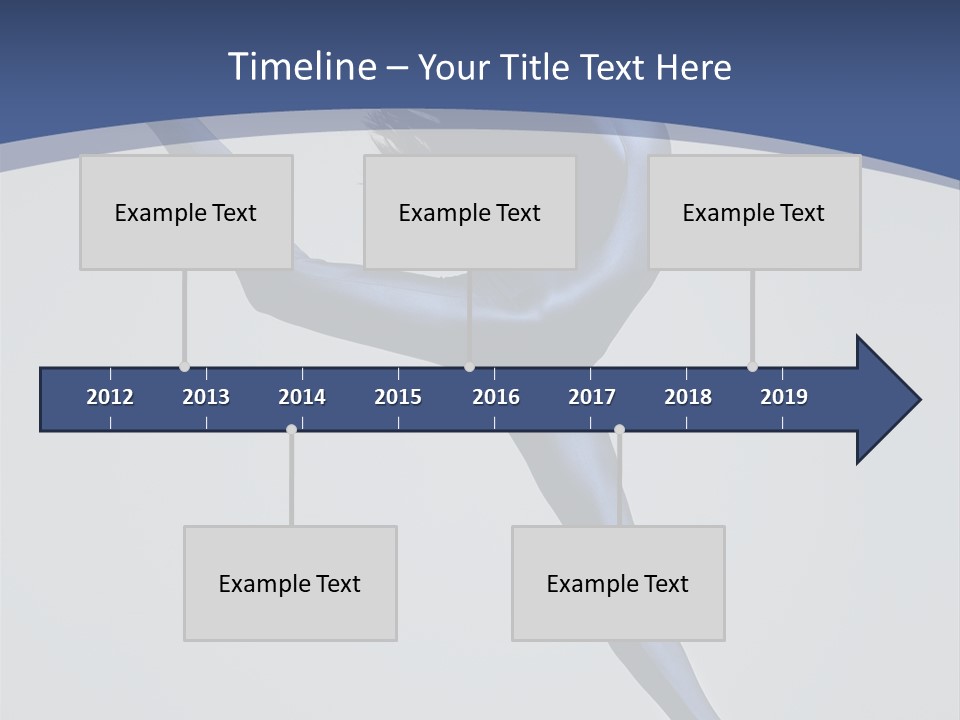 Motion Jump Performer PowerPoint Template