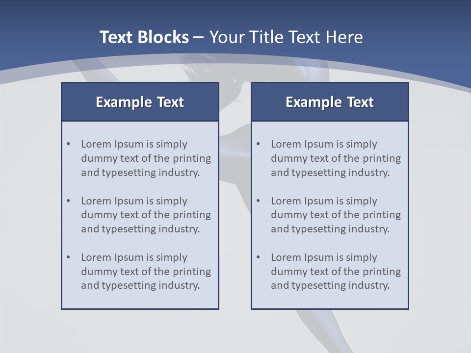 Motion Jump Performer PowerPoint Template