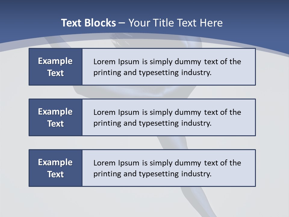 Motion Jump Performer PowerPoint Template